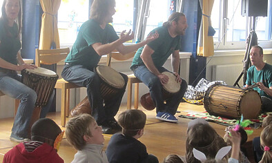 drumming  rhythmics