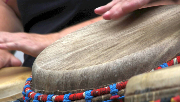 drumming  rhythmics