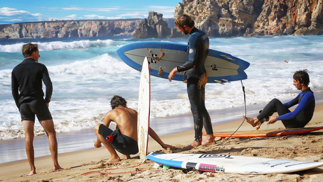 osterferien surf camp in portugal